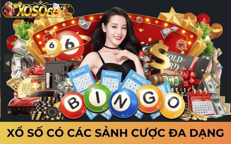 Xổ số tại XỔ SỐ 66 có đa dạng sảnh cược